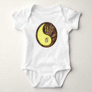 Gemini & Earth Rooster Baby Bodysuit