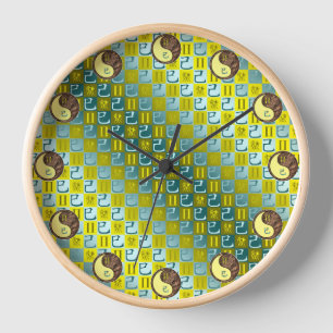 Gemini & Earth Snake Clock