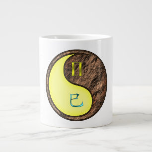 Gemini & Earth Snake Large Coffee Mug