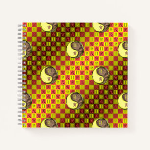 Gemini & Earth Tiger Notebook