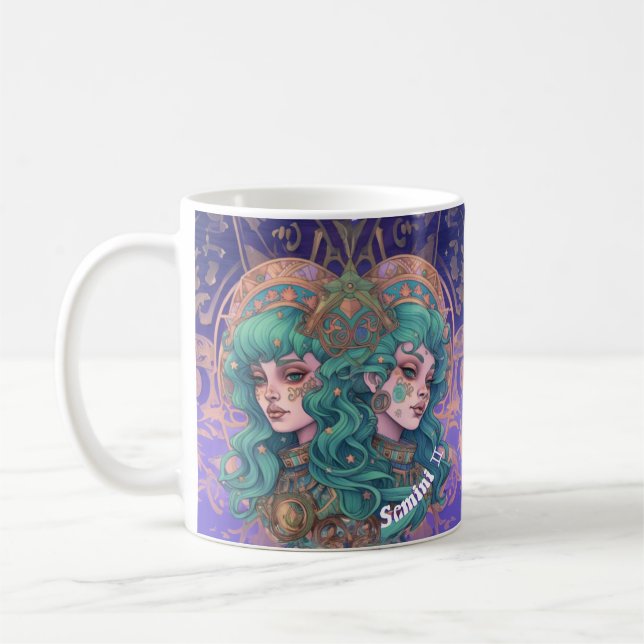 Gemini Energy Zodiac Mug (Left)