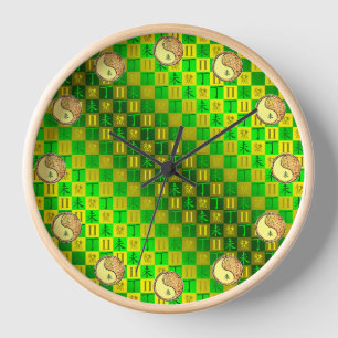 Gemini & Fire Goat Clock