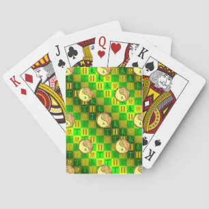 Gemini & Fire Goat Playing Cards