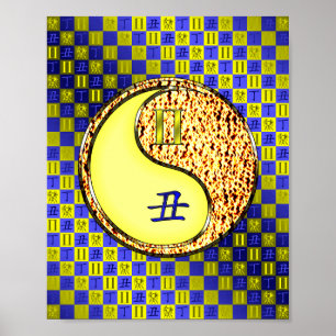 Gemini & Fire Ox Poster