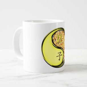 Gemini & Fire Rat Large Coffee Mug