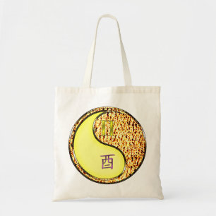 Gemini & Fire Rooster Tote Bag