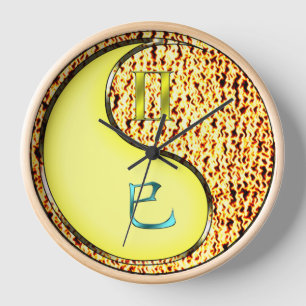 Gemini & Fire Snake Clock