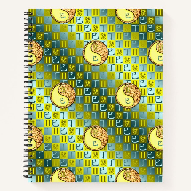 Gemini & Fire Snake Notebook (Front)