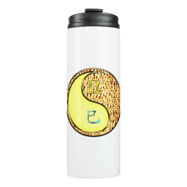 Gemini & Fire Snake Thermal Tumbler (Front)