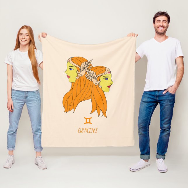 Gemini Fleece Blanket (In Situ)