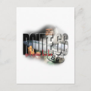 Gemini Giant - Route 66 Postcard