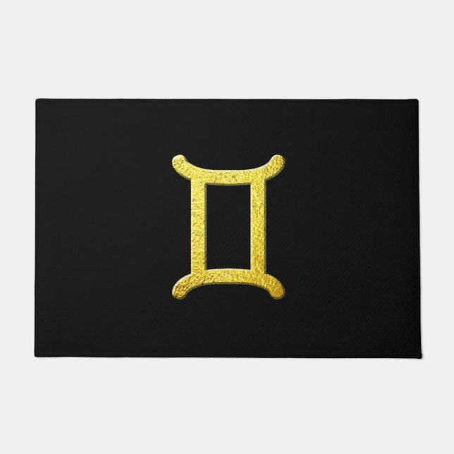 Gemini Gold Doormat (Front)