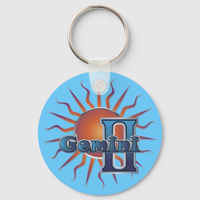 Gemini Keychain (Front)