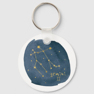 Gemini Keychain