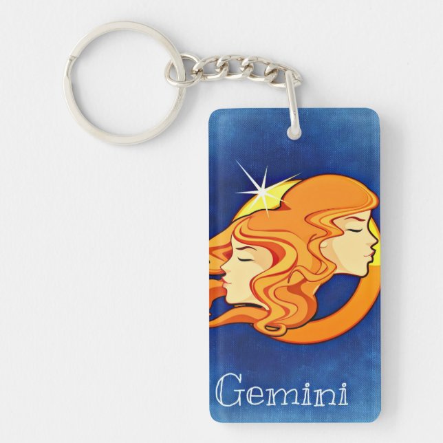 Gemini Keychain (Front)