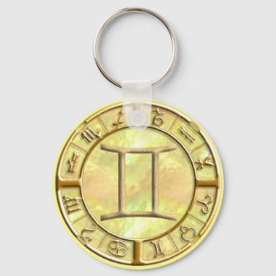 Gemini Keychain