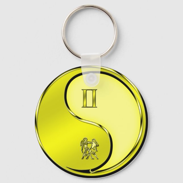 Gemini Keychain (Back)