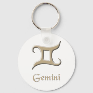 Gemini Keychain