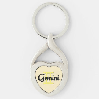Gemini Keychain