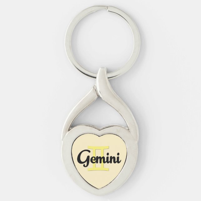 Gemini Keychain (Front)