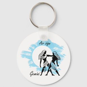 Gemini Keychain
