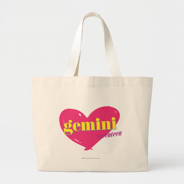 Gemini Large Tote Bag (Front)