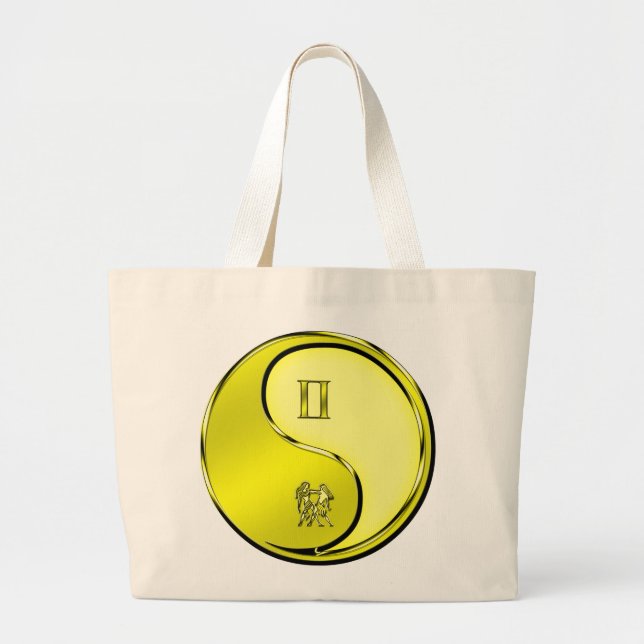 Gemini Large Tote Bag (Front)