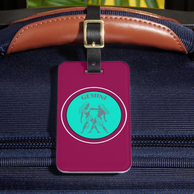 Gemini Luggage Tag  (Front Insitu 2)