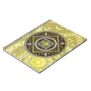 Gemini Mandala Notebook