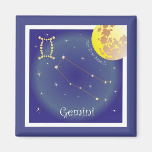 Gemini May 21 to June 21 Magnet