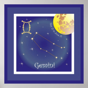 Gemini May 21 to June 21 Poster