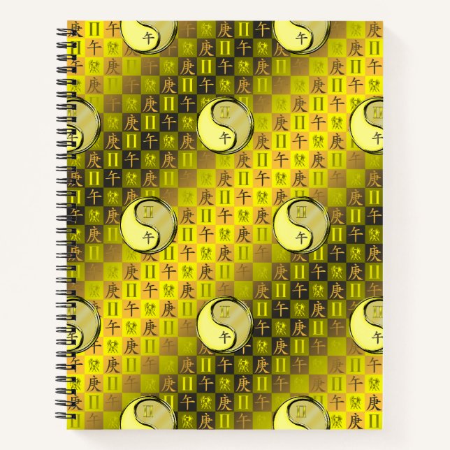 Gemini & Metal Horse Notebook (Front)