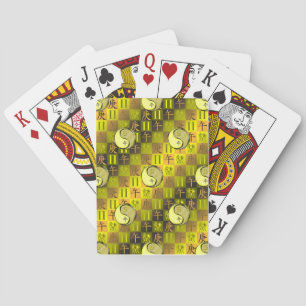 Gemini & Metal Horse Playing Cards