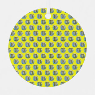 Gemini Metal Ornament