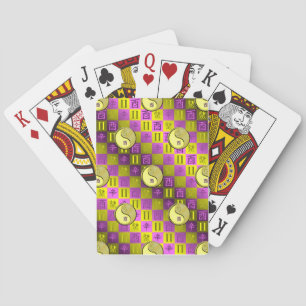 Gemini & Metal Rooster Playing Cards