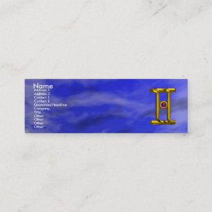 GEMINI MINI BUSINESS CARD