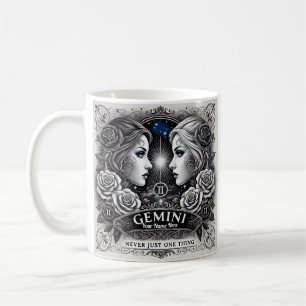 Gemini “Never Just One Thing” Zodiac Mug