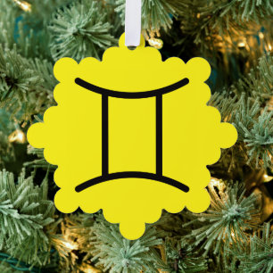 Gemini Ornament Card