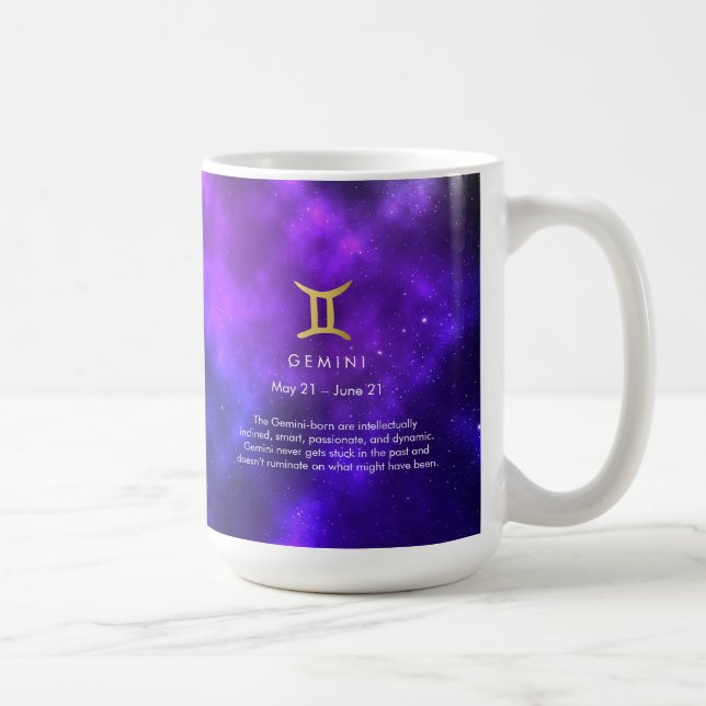 Gemini Personalized Coffee Mug (Right)