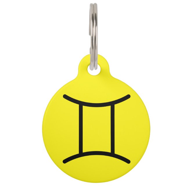 Gemini Pet Tag (Front)