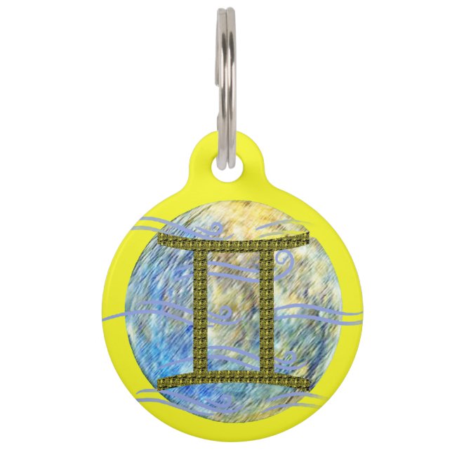 Gemini Pet Tag (Front)