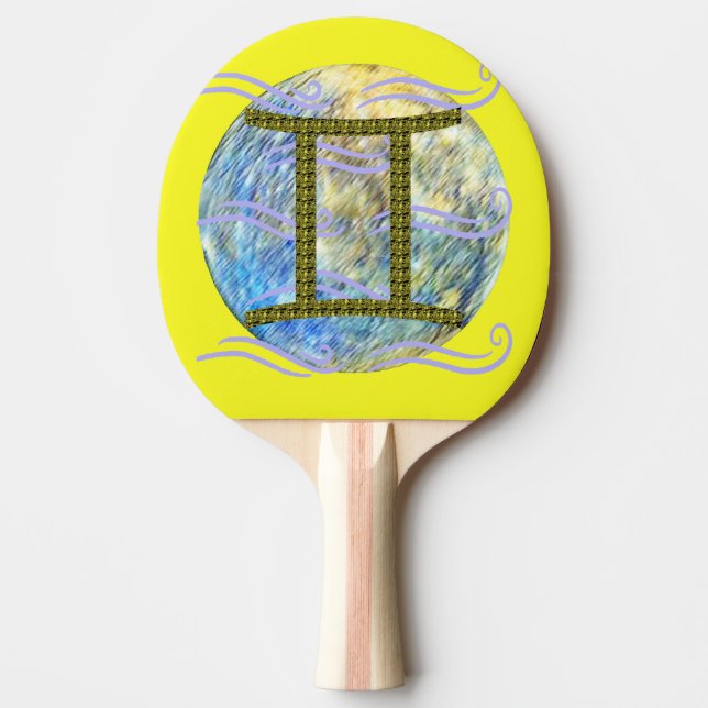 Gemini Ping Pong Paddle (Front)