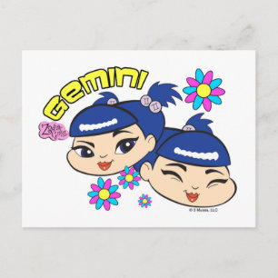 Gemini Postcard