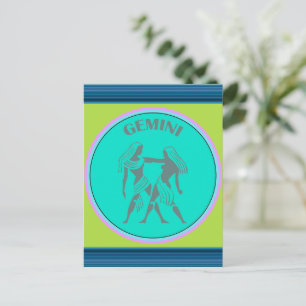 Gemini Postcard