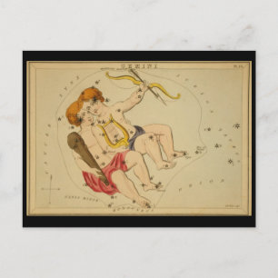 Gemini Postcard