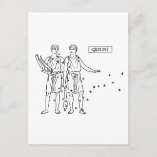 Gemini Postcard