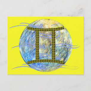 Gemini Postcard