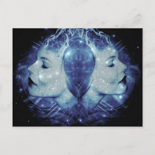 Gemini Postcard