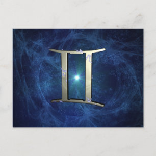 Gemini Postcard