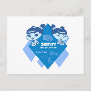 Gemini Postcard